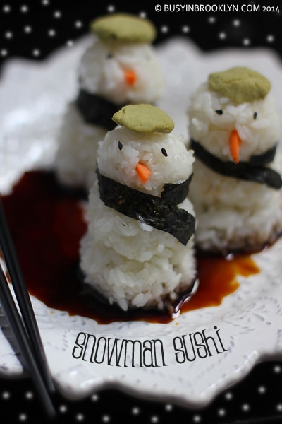 snowman-sushi – Busy in Brooklyn