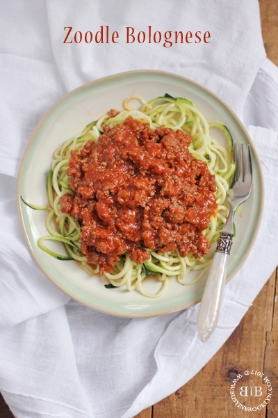 Zoodle Bolognese Spaghetti Sloppy Joesand How I Mastered Dinner